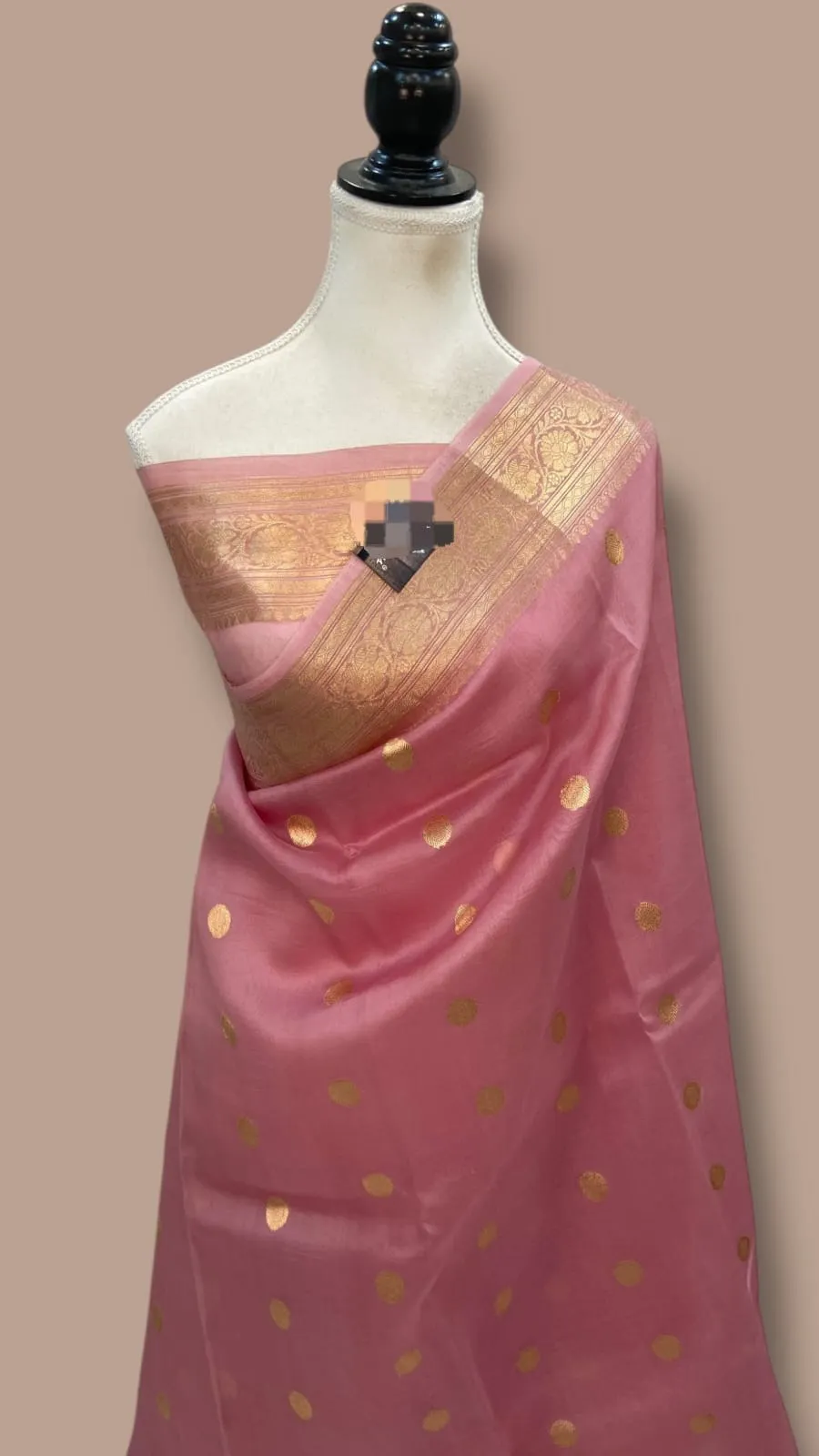  Royal Zari Weave Organza Saree
